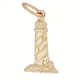 14K Gold Peggy's Cove Lighthouse Charm by Rembrandt Charms