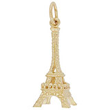 14k Gold Medium Eiffel Tower Charm by Rembrandt Charms