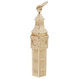 Gold Plate Big Ben Charm by Rembrandt Charms