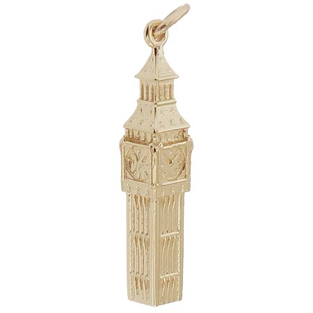 14K Gold Big Ben Charm by Rembrandt Charms