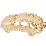Gold Plated Mini Van Charm by Rembrandt Charms