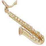 14k Gold Saxophone Charm by Rembrandt Charms