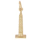 10K Gold Washington Monument Charm by Rembrandt Charms