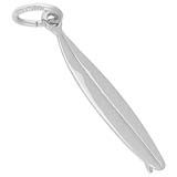 Sterling Silver Surf Board Charm by Rembrandt Charms