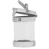 Sterling Silver Capsule Charm by Rembrandt Charms