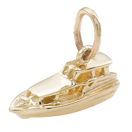 10K Gold Yacht Charm by Rembrandt Charms 10K Gold Yacht Charm by Rembrandt Charms