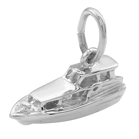 Sterling Silver Yacht Charm by Rembrandt Charms Sterling Silver Yacht Charm by Rembrandt Charms
