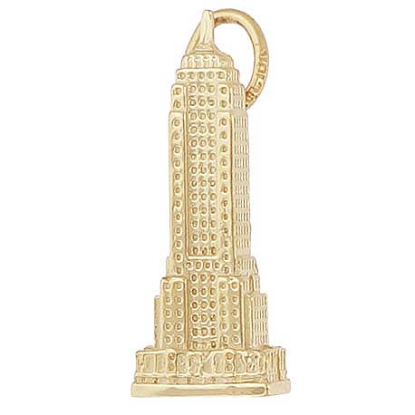 14k Gold Empire State Building Charm by Rembrandt Charms