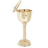 Rembrandt Communion Chalice Charm, 10K Yellow Gold