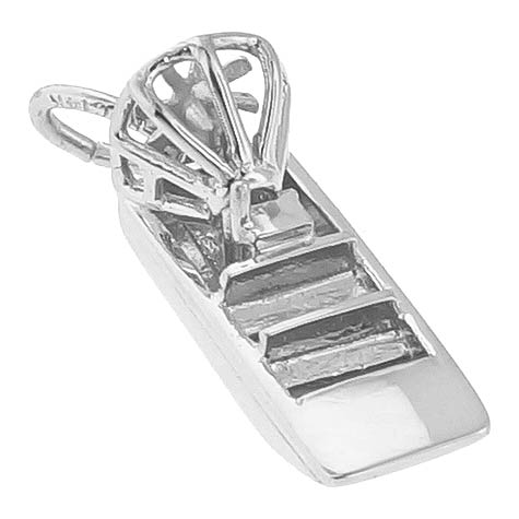 Sterling Silver Air Goat Charm by Rembrandt Charms