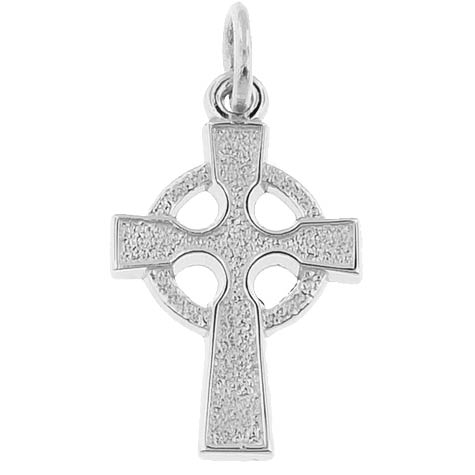 Sterling Silver Celtic Cross Charm by Rembrandt Charms