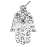 Sterling Silver Hamsa Charm by Rembrandt Charms