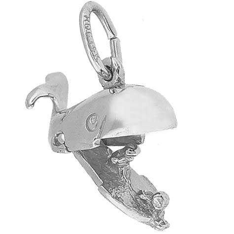 Sterling Silver Jonah and the Whale Charm by Rembrandt Charms Sterling Silver Jonah and the Whale Charm by Rembrandt Charms