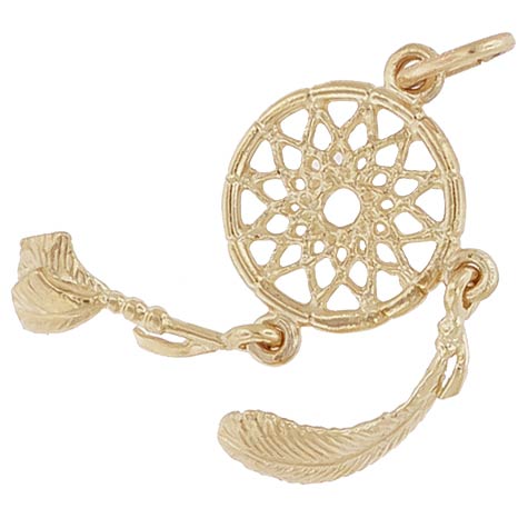 10K Gold Dream Catcher Charm by Rembrandt Charms