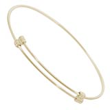 14K Gold Charm Bracelet - Alluring Bangle