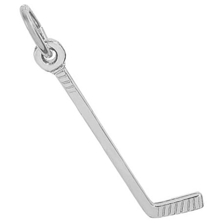 Sterling Silver Hockey Stick Charm by Rembrandt Charms Sterling Silver Hockey Stick Charm by Rembrandt Charms
