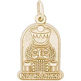 10k Gold Nutcracker Charm by Rembrandt Charms