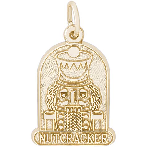 14k Gold Nutcracker Charm by Rembrandt Charms 14k Gold Nutcracker Charm by Rembrandt Charms