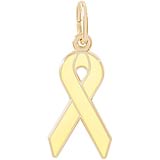 10K Gold Support Our Troops Charm by Rembrandt Charms