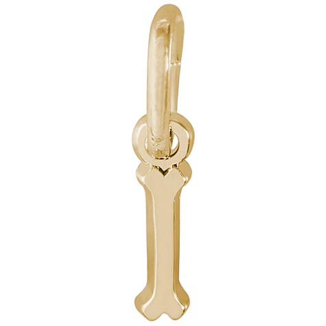 14K Gold Small Serif Initial I Accent by Rembrandt Charms 14K Gold Small Serif Initial I Accent by Rembrandt Charms