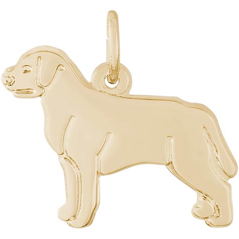 14k Gold Labrador Retriever Charm by Rembrandt Charms 14k Gold Labrador Retriever Charm by Rembrandt Charms