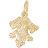 14K Gold Frog Charm by Rembrandt Charms