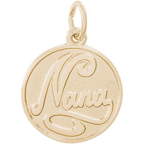 14k Gold Nana Charm by Rembrandt Charms 14k Gold Nana Charm by Rembrandt Charms