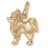 10K Gold Papillon Charm by Rembrandt Charms