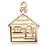 10K Gold House Charm by Rembrandt Charms