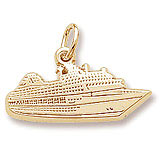 Engravable Cruise Ship Charm