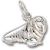 Sterling Silver Walrus Charm by Rembrandt Charms