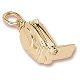 Gold Plated Camcorder Charm by Rembrandt Charms
