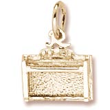 14K Gold Piano Spinet Upright Charm by Rembrandt Charms