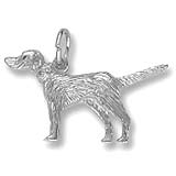 14K White Gold Setter Charm by Rembrandt Charms