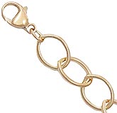 10K Gold Single Link 7” Charm Bracelet by Rembrandt Charms