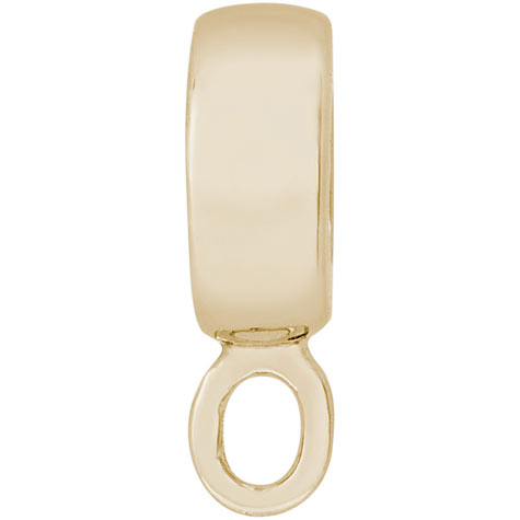 14K Gold Rounded CharmDrop by Rembrandt Charms 14K Gold Rounded CharmDrop by Rembrandt Charms