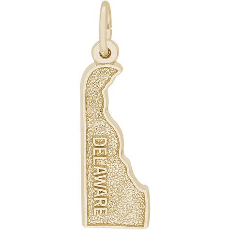 14K Gold Delaware Charm by Rembrandt Charms 14K Gold Delaware Charm by Rembrandt Charms
