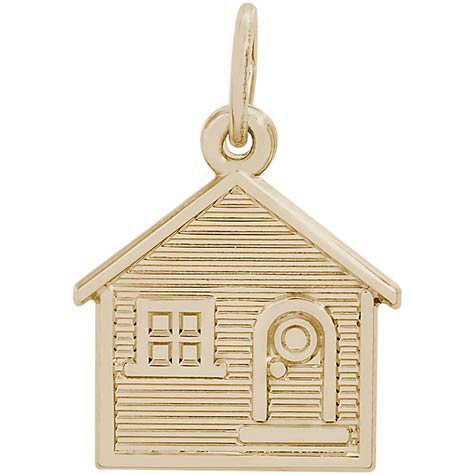 14K Gold House Charm by Rembrandt Charms