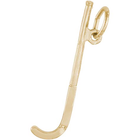 14K Gold Field Hockey Charm by Rembrandt Charms 14K Gold Field Hockey Charm by Rembrandt Charms