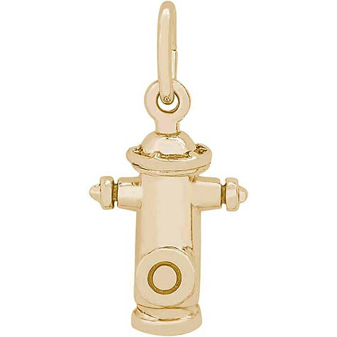 14K Gold Fire Hydrant Charm by Rembrandt Charms 14K Gold Fire Hydrant Charm by Rembrandt Charms