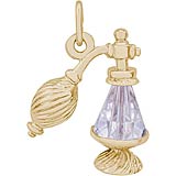 10K Gold Atomizer Charm by Rembrandt Charms