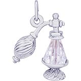 14K White Gold Atomizer Charm by Rembrandt Charms