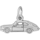 14K White Gold Sports Car Charm by Rembrandt Charms