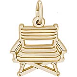 10K Gold Director's Chair Charm by Rembrandt Charms