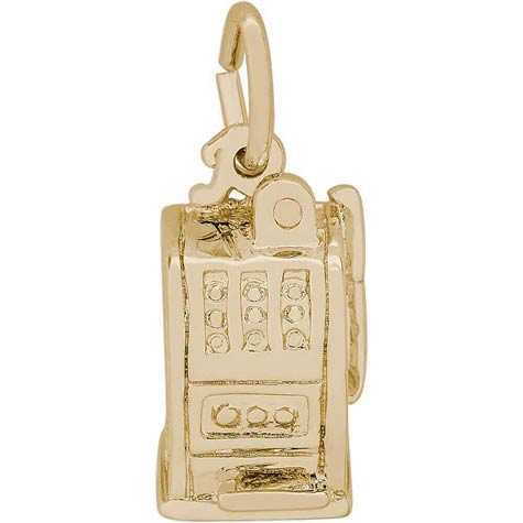 14K Gold Las Vegas Slot Machine Charm by Rembrandt Charms 14K Gold Las Vegas Slot Machine Charm by Rembrandt Charms