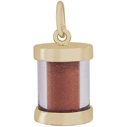 14K Gold Prince Edward Sand Capsule by Rembrandt Charms 14K Gold Prince Edward Sand Capsule by Rembrandt Charms