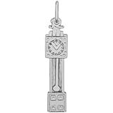 Sterling Silver Grandfather Clock Charm by Rembrandt Charms