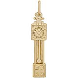 14K Gold Grandfather Clock Charm by Rembrandt Charms