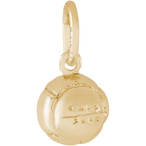14K Gold Volleyball Accent Charm by Rembrandt Charms 14K Gold Volleyball Accent Charm by Rembrandt Charms
