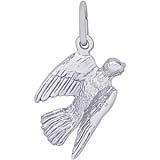 Sterling Silver Dove Charm by Rembrandt Charms